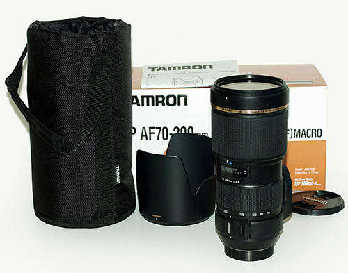 TAMRON 70-200 f/2.8 Di LD (IF) MACRO AF FOR NIKON. LIKE NEW. BOXED.