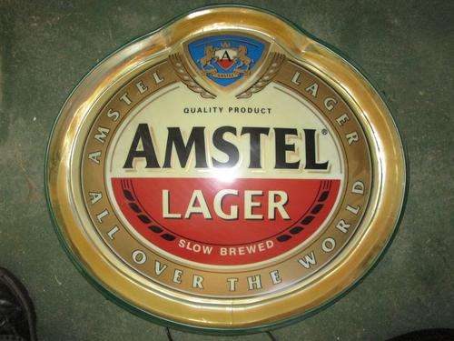 AMSTEL BAR SIGN ILLUMINATED