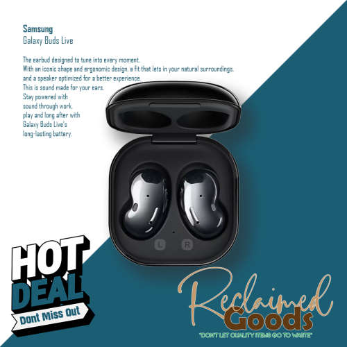 Samsung Galaxy Buds Live - True Wireless Earbuds with Active Noise Cancellation *New*