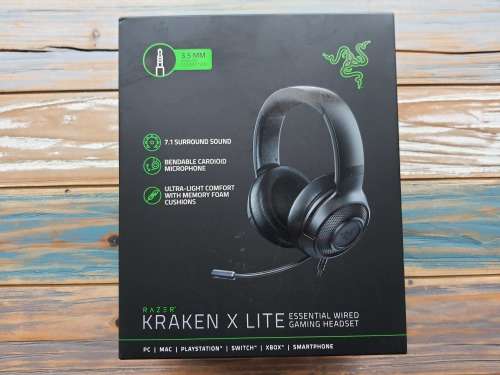 Razer Kraken X Lite Wired Gaming Headset --Black