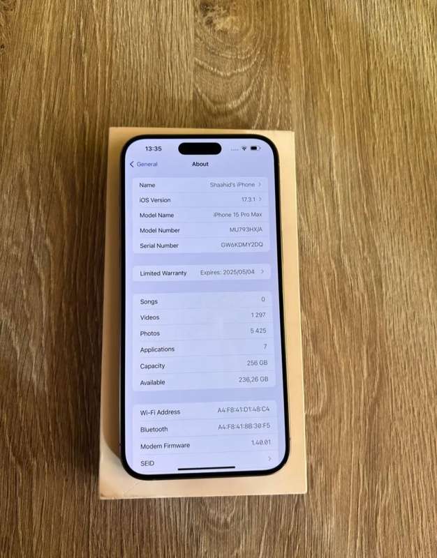 Iphone 15 pro max