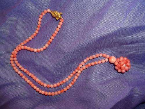 PINK CORAL NECKLACE