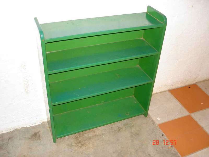 Green Bookshelf