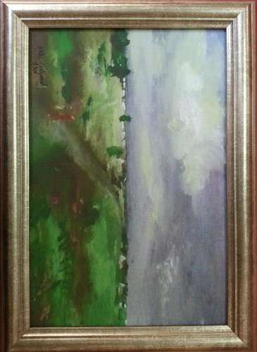 FRAMED MIKE TALJAARD LIMITED EDITION REPRODUCTION CANVAS (GREEN VALLEY) AUTHENTIFICATION