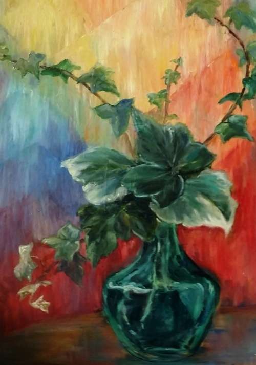 AMAZING FRAMED ORIGINAL OIL ON BOARD PAINTING (STILL LIFE) BY JOAN KING 1965, MARKET PRICE R3000