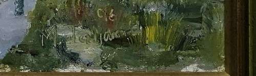 Free Postage FRAMED MIKE TALJAARD ORIGINAL OIL PAINTING (FARMHOUSE)