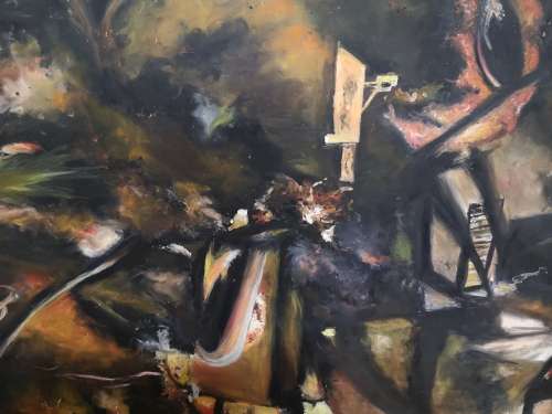 Free Postnet, ABSTRACT ART, Original Acrylic painting