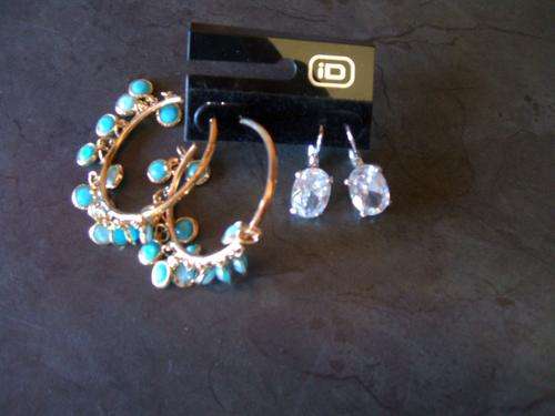 TWO SETS OF EARRINGS