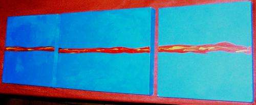 3 ACRYLIC BLOCKED CANVASSES !!!!  R1 OPENING BID !!!