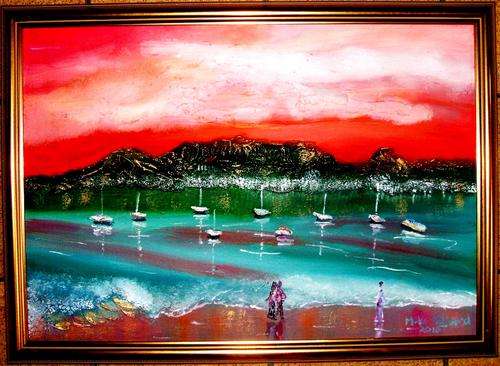 MIKE TALJAARD ORIGINAL, TABLE MOUNTAIN, CAPE TOWN, SOUTH AFRICA, SUNSET B2