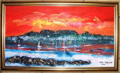 MIKE TALJAARD ORIGINAL, TABLE MOUNTAIN, CAPE TOWN, SOUTH AFRICA, SUNSET B8