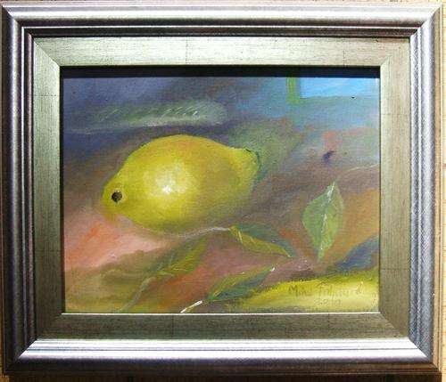 MIKE TALJAARD ORIGINAL, R1 START.  LEMON,  STILL LIFE