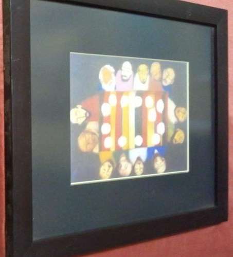 R1 START, PIETER VAN DER WESTHUIZEN PRINT, LAST SUPPER