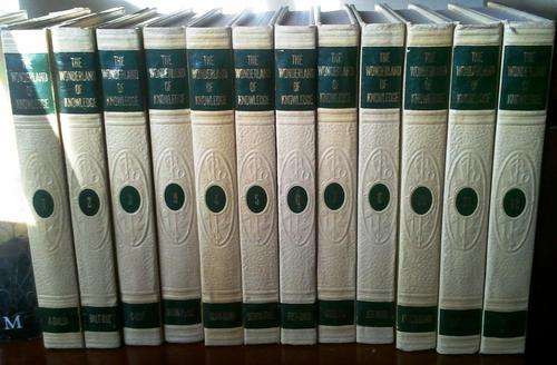 THE WONDERLAND OF KNOWLEDGE (12 BOOKS OF pictorial ENCYCLOPEDIA)