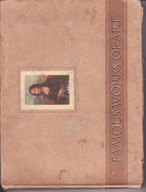 CIGARETTES CARD BOOK - FAMOUS WORK OF ART