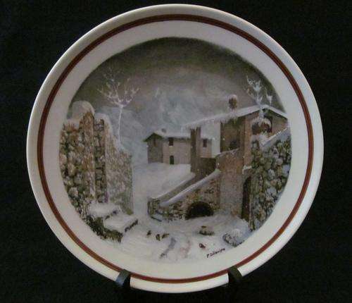 P. DILANIPA Collectible Plate - One Of The Four Seasons
