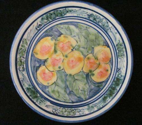 Zimbabwe Pottery Hand Painted Collectors Plate