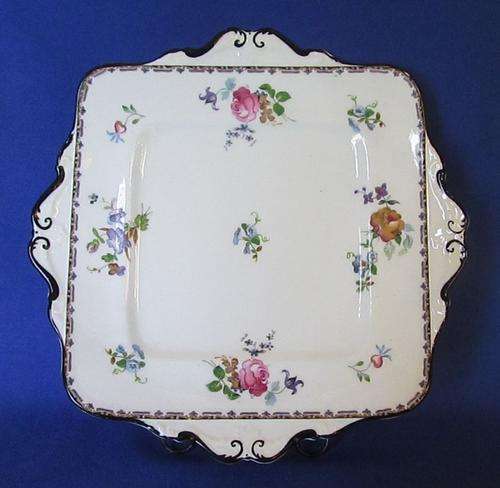 Art Deco Star Paragon Fine Bone China Cake Plate - 1923-33