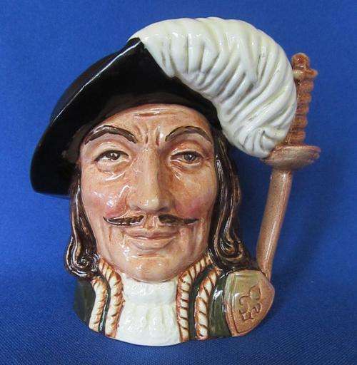 Royal Doulton Character Jug Athos D6452 - Made In England