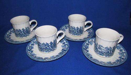 Georgian Collection By Churchill England Coffee Duo - Set Off Four - R1 START!!!