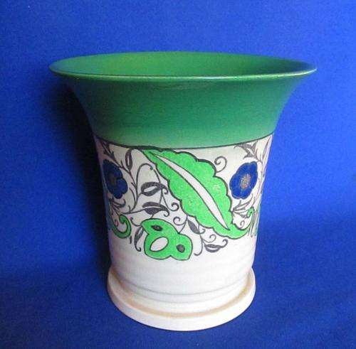 Royal Doulton Art Deco "Viridian" Vase D 5526