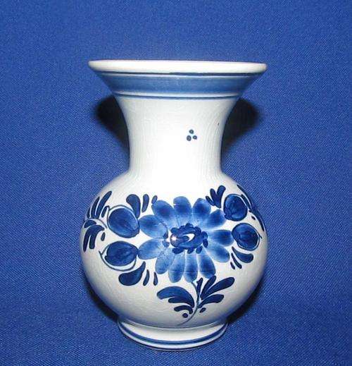 Delft Blue Vase - Made In Holland