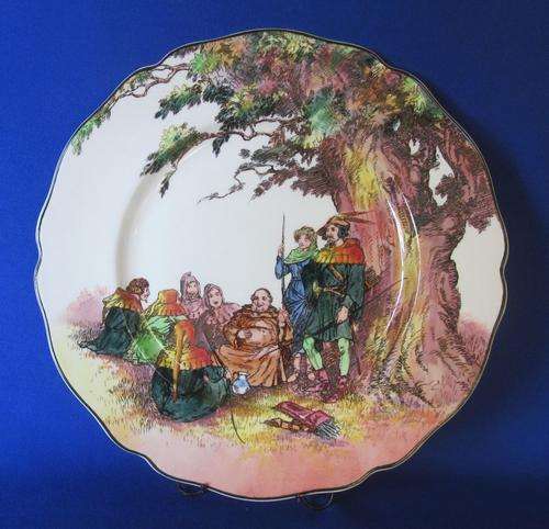 Royal Doulton "Under The Greenwood Tree" Series Ware Display/Rack Plate D6341 - 26.5 cm