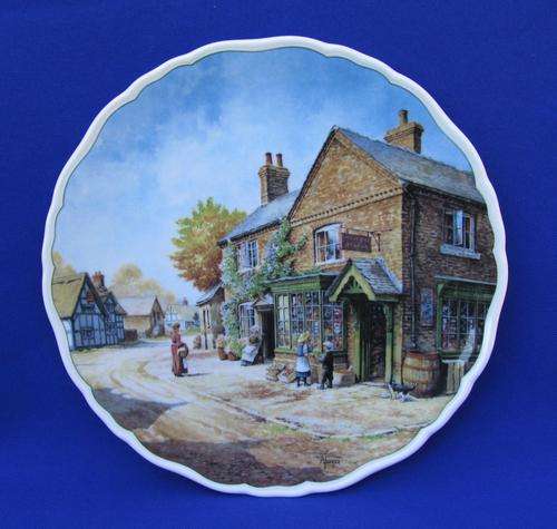 Royal Doulton Village Life Series - "Penny Wise" Rack/Display Plate - Signed By Artist
