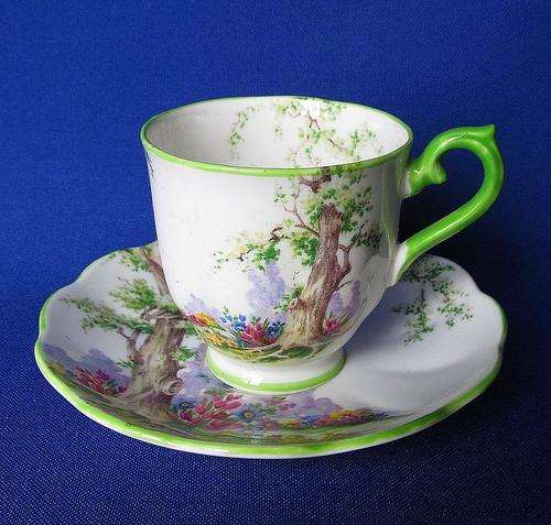 Royal Albert "Greenwood Tree" Coffee Duo #8