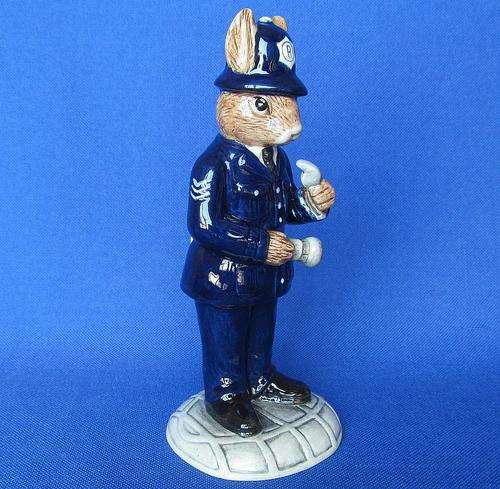 Royal Doulton "Policeman" Bunnykins DB 461 - Professions Collection