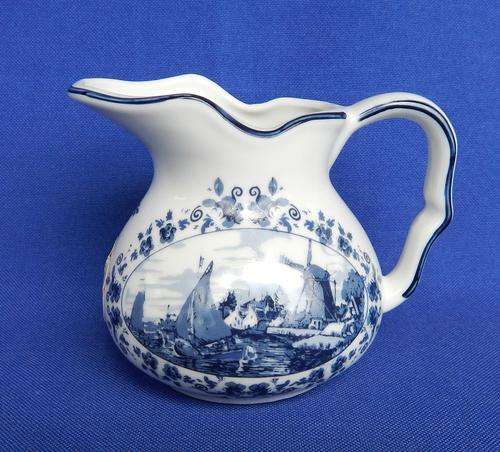 Oude Molen Fabriek B.V Blue Delft Jug