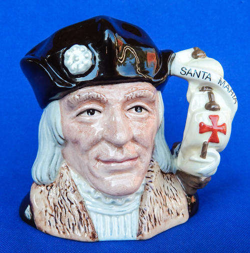 Royal Doulton " Christopher Columbus " Character Jug D 6911 - Limited Discovery Edition 65/7500