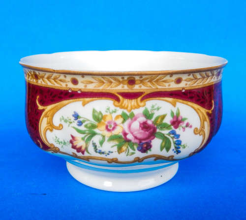 Royal Albert " Lady Hamilton " Sugar Bowl - Made In England