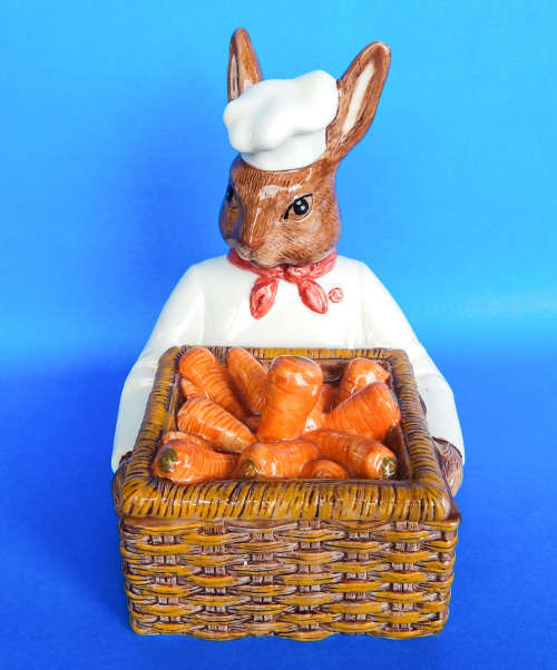 Royal Doulton Limited Edition " Country Manor Chef " Candy Box Bunnykins DBD 7