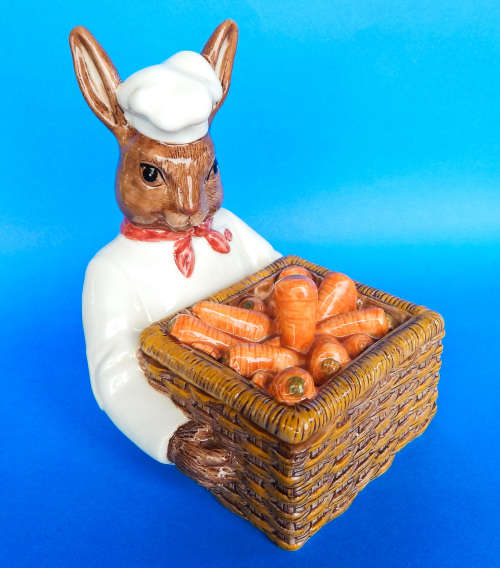 Royal Doulton Limited Edition " Country Manor Chef " Candy Box Bunnykins DBD 7