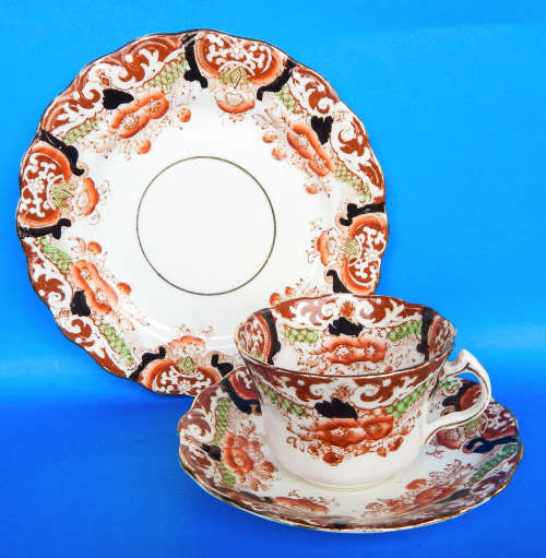 Royal Albert Crown China " Radium " Trio -1925-1927 - Made In England
