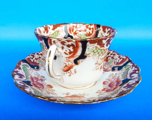 Royal Albert Crown China " Radium " Trio -1925-1927 - Made In England