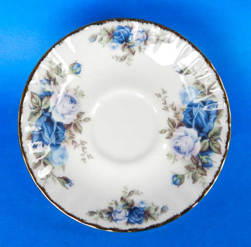 Royal Albert " Moonlight Rose " Coffee Duo - Made In England