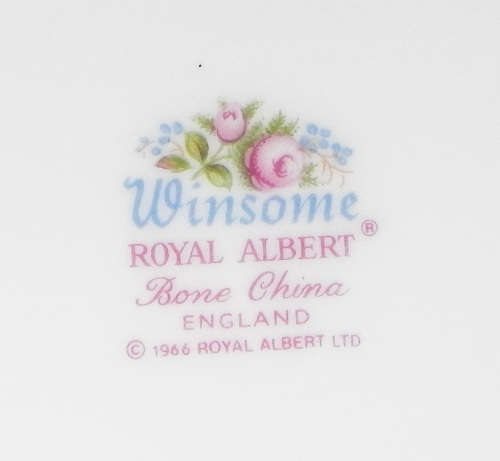 Royal Albert  " Winsome " Sandwich Tray