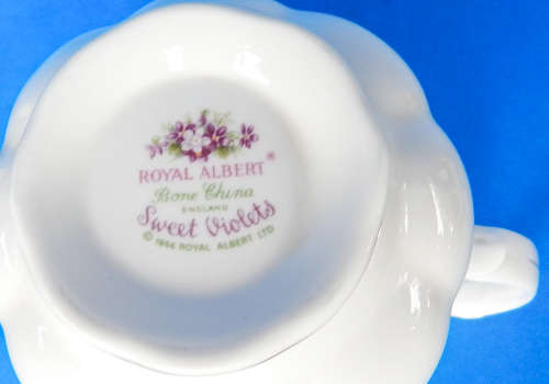 Royal Albert " Sweet Violets " Milk Jug - Made In England