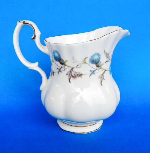 Royal Albert " Brigadoon ( Scottish Thistle ) " Creamer/Milk Jug - Small Size - Made In England