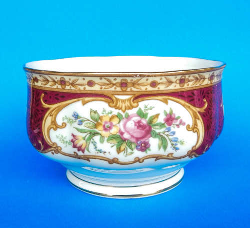 Royal Albert " Lady Hamilton " Sugar Bowl - Made In England