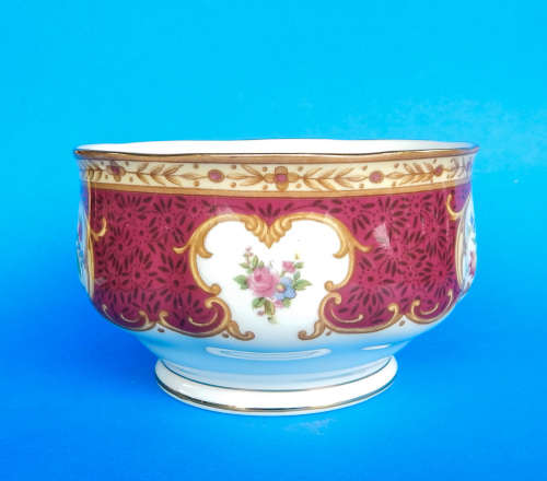 Royal Albert " Lady Hamilton " Sugar Bowl - Made In England