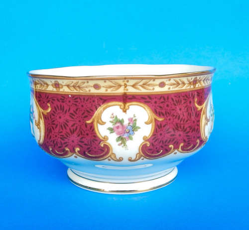 Royal Albert " Lady Hamilton " Sugar Bowl - Made In England