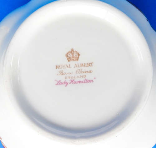 Royal Albert " Lady Hamilton " Sugar Bowl - Made In England