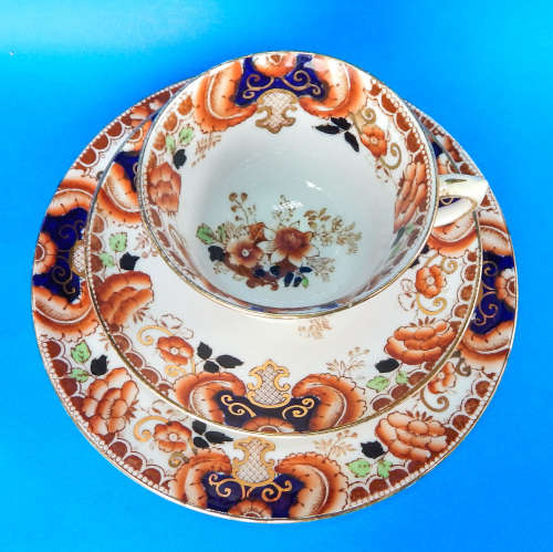 Royal Albert Crown China " Gladiola " Trio - 1927-1935 - Made In England