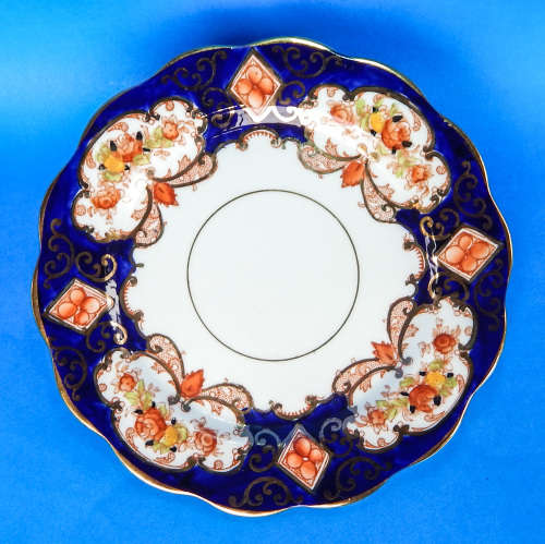 Royal Albert Crown China  " DERBY " Trio With DORIS Shaped Cup -1925-1927 - Made In England