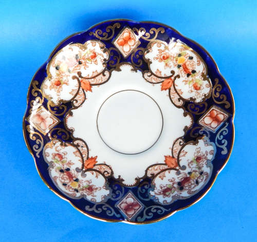 Royal Albert Crown China  " DERBY " Trio With DORIS Shaped Cup -1925-1927 - Made In England
