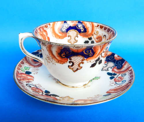 Royal Albert Crown China " Gladiola " Trio - 1927-1935 - Made In England