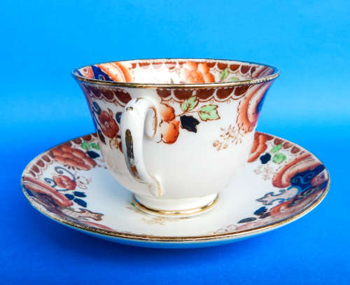 Royal Albert Crown China " Gladiola " Trio - 1927-1935 - Made In England